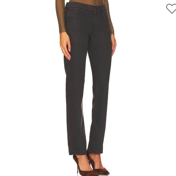 NWT Mother Denim SNACKS! The Down Low Sweet Tooth Skimp Jeans in Faded Black 25 - Picture 3 of 9